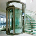 Villa Round Residential Glass Elevators Panoramic Elevator